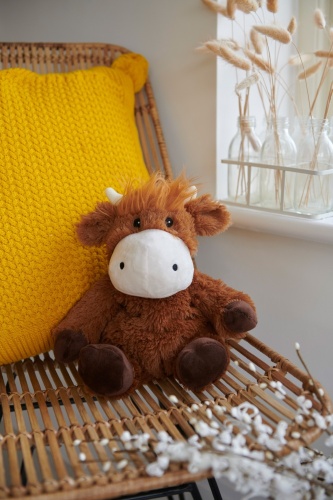 Warmies Highland Cow Cozy Plush